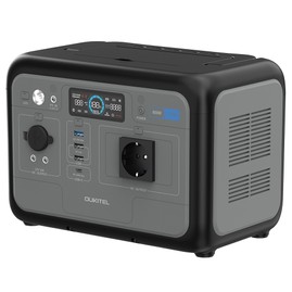 OUKITEL P800 Centrale électrique portable batterie de secours 512 Wh 800 W avec charge rapide CA+CC
