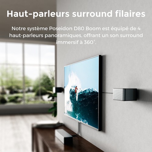 Ultimea Poseidon D80 Boom 7.1 Barre de son – Image 4