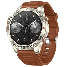 SENBONO G100 Smartwatch Silver Brown