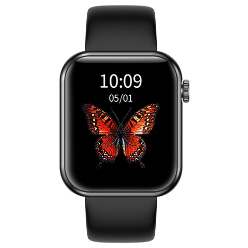 SENBONO M100 Smartwatch, Gesundheitsüberwachung, DIY-Video-Zifferblatt, lokale Musikwiedergabe, 100 Sportmodi – Schwarz