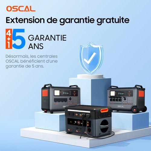 Blackview Oscal PowerMax 6000 3600Wh + panneau solaire 400W