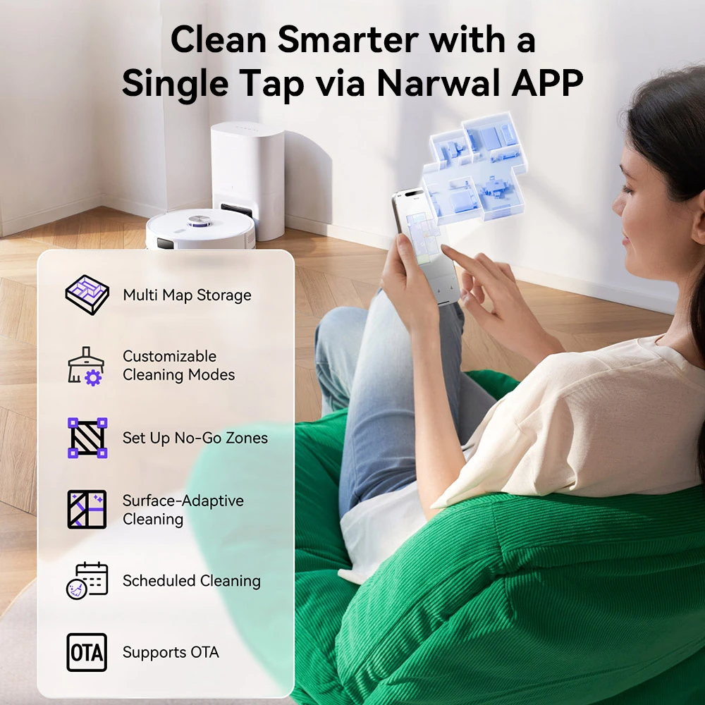 Narwal Freo S robot vacuum cleaner - success is within reach! 8 Narwal Freo S robot vacuum cleaner - success is within reach! 6