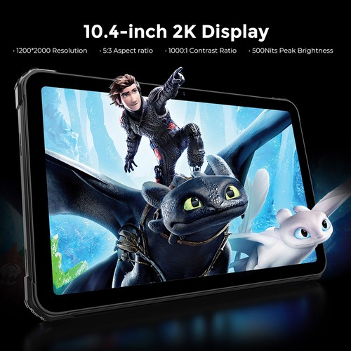 FOSSiBOT DT3 5G Rugged Tablet 12GB 256GB Blue