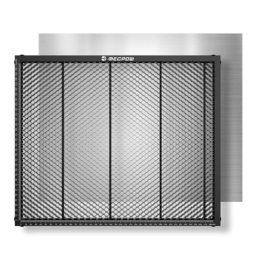 Mecpow H43 410 x 340 x 16 mm Lit laser en nid d’abeille pour Falcon A1