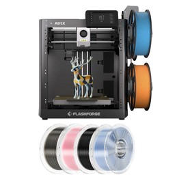 Flashforge AD5X 3D Drucker + 4kg Mecpow High-Speed PETG Filament