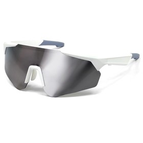 SENBONO QYpro 2 Cycling Sunglasses White Silver
