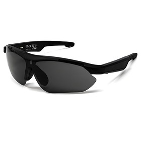 SENBONO QYpro 3 Intelligent Bluetooth Cycling Sunglasses Black Grey