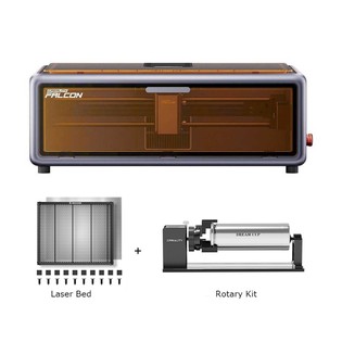 Coupon Geekbuying Creality Falcon A1 10W FDA Class 1 Laser + Rotary Kit + Laser Bed