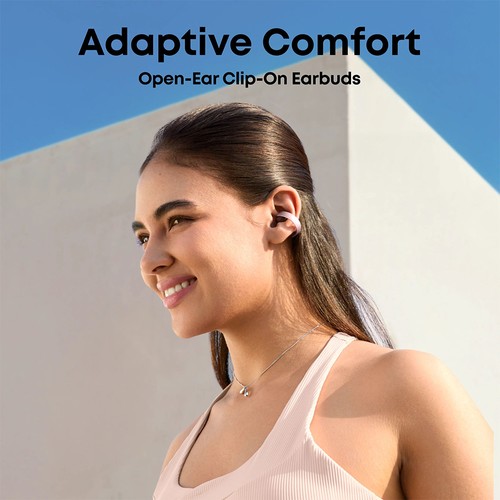 Anker Soundcore AeroClip Open-Ear Clip-On Ohrhörer Pink