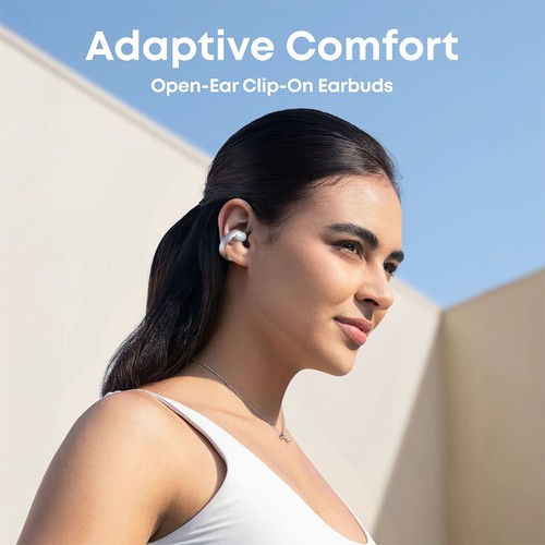 Anker Soundcore AeroClip Open-Ear Clip-On Ohrhörer Weiß