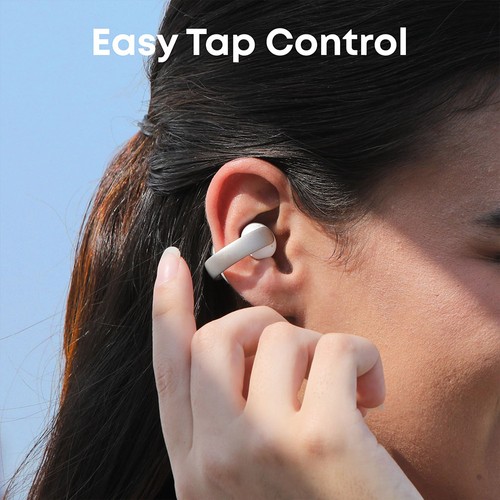 Anker Soundcore AeroClip Open-Ear Clip-On Earbuds White