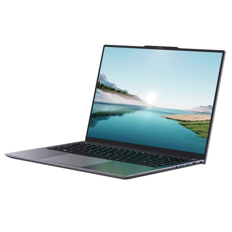 CHUWI CoreBook Plus Laptop, 16 Zoll 1920x1200 IPS Bildschirm, AMD Ryzen 5 7430U 6 Kerne Max 4,3GHz, 16GB RAM 512GB SSD, WiFi 6 Bluetooth 5.2, 2*Voll ausgestattet Typ-C, 2*USB3.2, 1*USB2.0, 1*TF Kartensteckplatz, 1*HDMI, 1*RJ45, 1*Audio