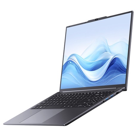 CHUWI CoreBook Plus Laptop, 16 Zoll 1920x1200 IPS Bildschirm, AMD Ryzen 5 7430U 6 Kerne Max 4,3GHz, 16GB RAM 512GB SSD, WiFi 6 Bluetooth 5.2, 2*Voll ausgestattet Typ-C, 2*USB3.2, 1*USB2.0, 1*TF Kartensteckplatz, 1*HDMI, 1*RJ45, 1*Audio