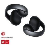 Anker Soundcore AeroClip Open-Ear Clip-On Earbuds, Snug and Secure, IPX4 Water-Resistant, Dynamic Voice Capture, Long-Lasting
Listening - Black