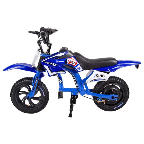 JKING C6 Elektromotorrad für Kinder, Blau