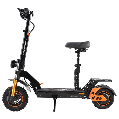 TWOFISH V5 MAX Elscooter med säte 800W 48V 18Ah