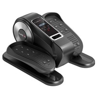 ROBORE KF5 Under Desk Elliptical Machine, Ellipse Leg Exerciser for Seniors, Quiet & Portable Electric Seated Eclipse Exercise Training Machine with Remote, 12 Speeds & Mute Function, Manual & Auto Mode - Black