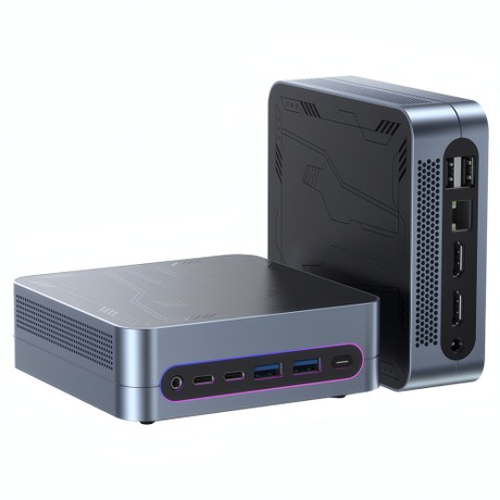 CHUWI LarkBox S Mini-PC, Intel Core i3-1220P 10 Kerne Max 4,4 GHz, 16 GB RAM 512 GB SSD, voll ausgestattet mit Typ-C + 2*HDMI 4K Triple Display, WiFi 5 Bluetooth 5.1, 1*USB3.2 Typ-C, 2*USB3.2 Typ-A, 2*USB2.0, 1*Audio-Buchse, 1*RJ45