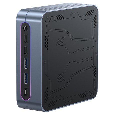 CHUWI LarkBox S Mini-PC, Intel Core i3-1220P 10 Kerne Max 4,4 GHz, 16 GB RAM 512 GB SSD, voll ausgestattet mit Typ-C + 2*HDMI 4K Triple Display, WiFi 5 Bluetooth 5.1, 1*USB3.2 Typ-C, 2*USB3.2 Typ-A, 2*USB2.0, 1*Audio-Buchse, 1*RJ45