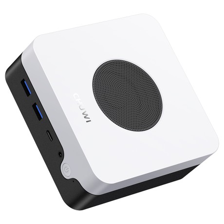 CHUWI LarkBox X Mini-PC, Intel N150 4 Kerne, max. 3,6 GHz, 16 GB RAM, 512 GB SSD, Typ C + HDMI + DP 4K-Dreifachdisplay, WiFi 6, Bluetooth 5.2, 2 x USB 3.2 Gen 2 Typ A, 2 x USB 3.2 Gen 1 Typ A, 1 x 2,5 G RJ45, 1 x 1 G RJ45, 1 x Audiobuchse