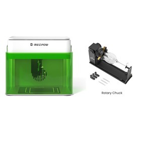 Mecpow M1 FDA Class 1 5W Laser Engraver Rotary Chuck