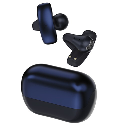 IMIKI SP1 Ohrhörer, Bluetooth 5.4, bis zu 24 Stunden Akkulaufzeit, IPX4 wasserdicht – Blau