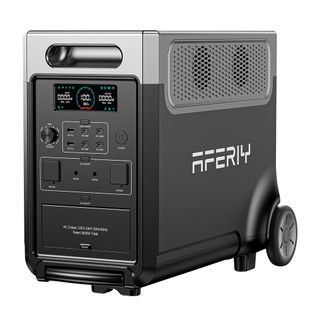 Coupon Geekbuying AFERIY P310  Portable Power Station 3600W 3840Wh, Expandable Capacity Outdoor Generator, 1.5H Full Charge, 4000+ Cycles LiFePO4 Battery - Gray
