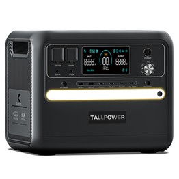 TALLPOWER V2400 Portable Power Station 2400W AC Output 2160Wh LiFePO4 Battery