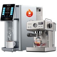 Hydrofast W100 Countertop Water Purifier + HiBREW H10A Semi Automatic Coffee Machine