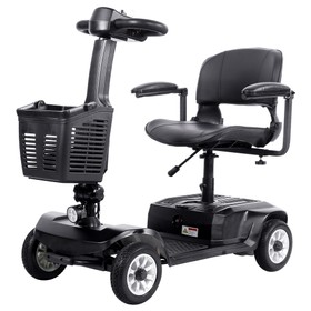 Unificare Lucas Pro Four-wheeled Scooter 180W 24V 12Ah Black