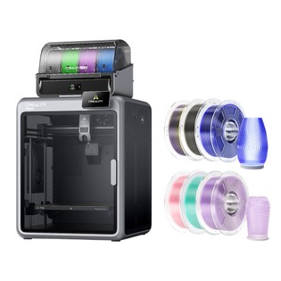 Coupon Geekbuying Creality K2 Pro Combo 3D Printer + 6kg Mecpow High Speed PETG Filament - Smoke Grey/Blue/Transparent Rainbow/Light Purple/Light Pink/Cyan