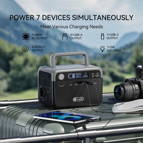 Flashfish BP030B 300W 230.4 Wh Portable Power Station