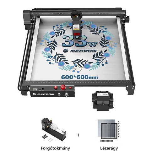 Mecpow X5 Pro 33W-os lézer + lézerágy + forgótokmány