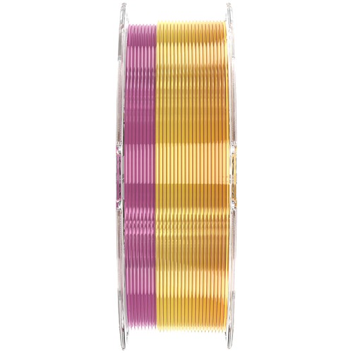 Mecpow höghastighets PETG-filament, 1 kg - rosa-gul