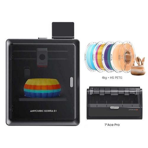 Anycubic Kobra S1 Combo Imprimante 3D 4kg HS PETG