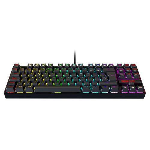Redragon K552P-KR-ES Mechanische Tastatur mit spanischem Layout, Schwarz