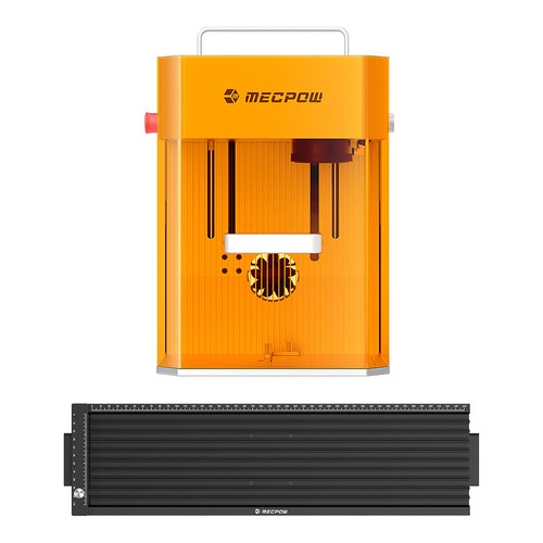 Στα €999.00 από αποθήκη Πολωνίας Geekbuying | Mecpow X1 Dual Laser Cutter and Engraver + G1 Slide Extension 370*105 mm