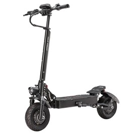 Halo Knight T104 elektromos robogó, 1200 W*2 motor, 52 V 21 Ah akkumulátor, 10 hüvelykes gumik, 65 km/h maximális sebesség, 45 km hatótáv, első és hátsó elektromos tárcsafékek, első és hátsó rugós rögzítés, NFC feloldás
