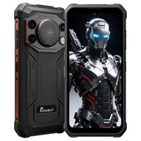FOSSiBOT F110 Pro 5G Rugged Smartphone, 20GB RAM + 128GB ROM, 6.745-inch HD+ Display, 10000mAh Battery, 50MP AI Camera, NFC & Fingerprint & Face Unlock - Orange