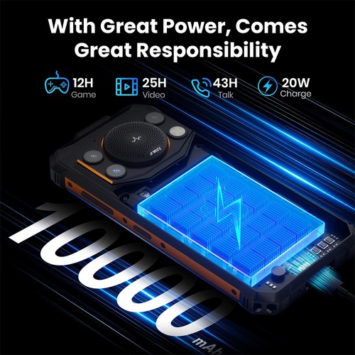 FOSSiBOT F110 Pro 5G Robustes Smartphone 20 128GB