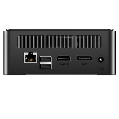 BMAX B8 A Pro Mini PC, AMD R7 8745HS 8 Cores Max 4.9GHz, 16GB RAM 512GB SSD, DP+HDMI+Type-C 4K Triple Display, WiFi 6 Bluetooth 5.2, 2*USB3.0, 2*USB2.0, 1*RJ45, 1*Headset Jack, Space Capsule Cooling System