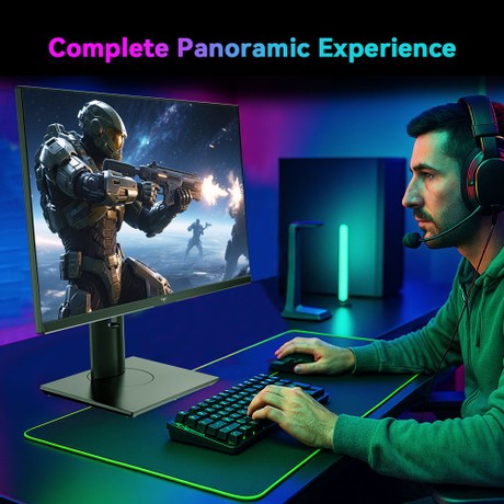 KTC H25X7 Gaming Monitor, 24.5 inch 1920*1080 Fast IPS Screen, 400Hz Refresh Rate, HDR400, 1ms MPRT Response Time, FreeSync & G-Sync Compatible, Low Blue Light & Flicker-Free, 2*HDMI 2.0, 2*DP 1.4