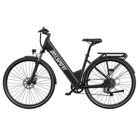 ONESPORT OT12 Elektrofahrrad, 250 W, 36 V, 13 Ah, 25 km/h, Grau