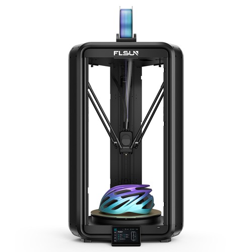 Flsun T1 Max 3D-Drucker, 1000mm/s Druckgeschwindigkeit, 300mmx297mm Bauvolumen, 300℃ Hochtemperatur-Hotend, 0,1mm Präzision, Automatische Nivellierung, Cluster-Steuerung, Dualband 2,4G/5G WiFi 6, Kompatibel mit PLA/PETG/TPU
