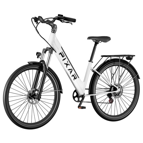 PIXAR Cruiser Elektrofahrrad 250W 36V 12,8Ah 25km/h Weiß