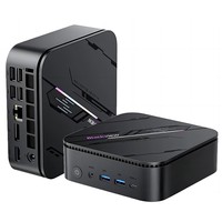 Blackview MP100 Pro Mini PC, Intel i9-12900HK 14 Cores Max 5.0GHz, 16GB RAM 512GB SSD, HDMI+DP+USB-C Triple 4K Display, WiFi 6 Bluetooth 5.2, 4*USB 3.2 Gen 1 Type-A, 2*USB 3.2 Gen 2 Type-A, 1*RJ45, 1*Audio Jack