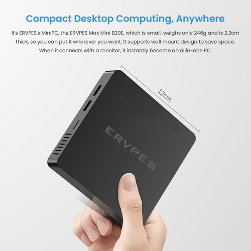 ERVPES B20E Mini-PC 8GB 256GB