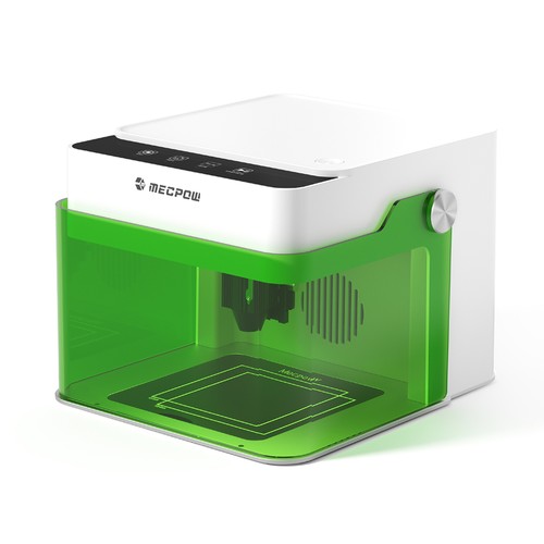 Mecpow M1 FDA klass 1 3,5 W lasergravör 1,2 W IR-modul luftrenare