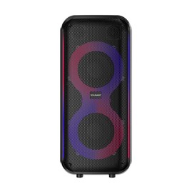 Sounarc L2 Party hangszóró, 80 W sztereó hangzás, különböző világítási módok, 13 óra lejátszási idő
