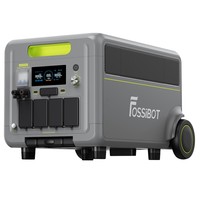 FOSSiBOT F7200 Portable Power Station, 5222.4Wh Capacity, 7200W Output, 5200W Hybrid Fast Charging, <10ms UPS Switchover, Smart App Control, EV-Grade LiFePO4 Battery with 6500+ Cycles, Solar Generator for Home Backup/Outdoor Camping/RV/Emergency